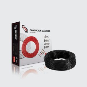 Caja 100 Mts Cable Iusa Negro Thw Cal 8 Awg 100%Cobre